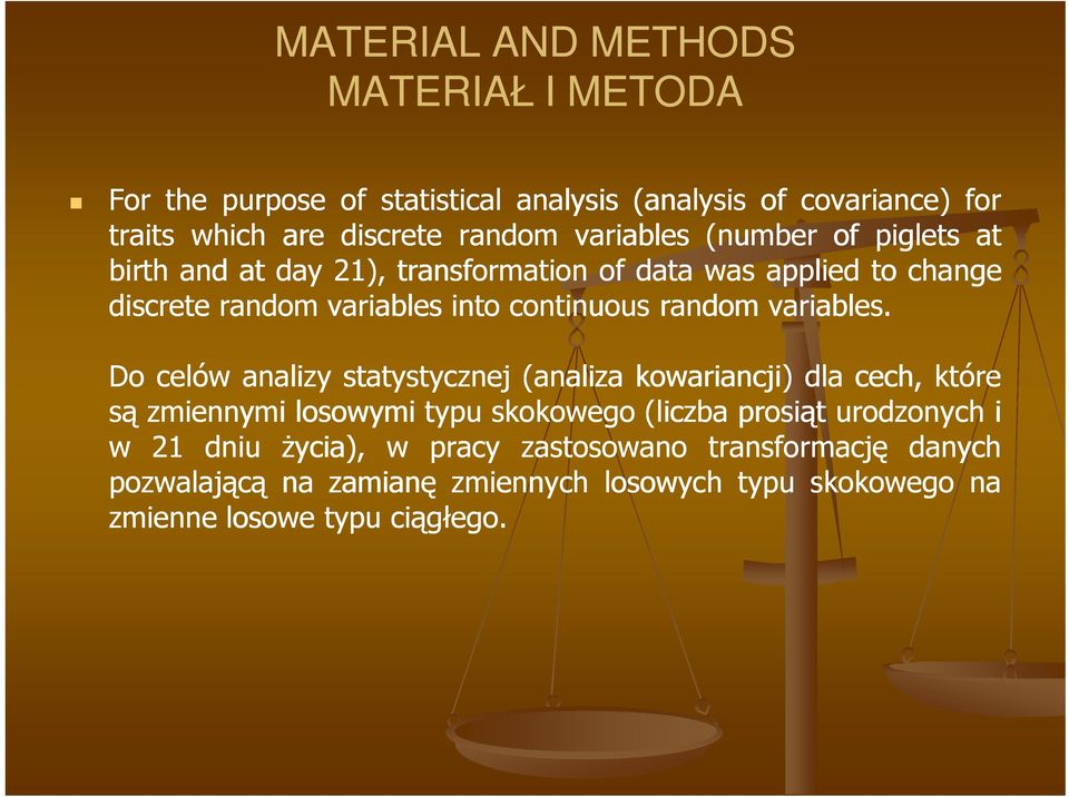 random variables.