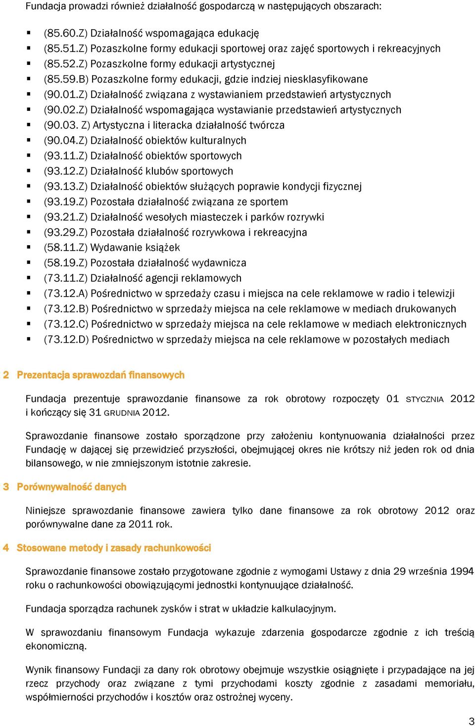 B) Pozaszkolne formy edukacji, gdzie indziej niesklasyfikowane (90.01.Z) Działalność związana z wystawianiem przedstawień artystycznych (90.02.