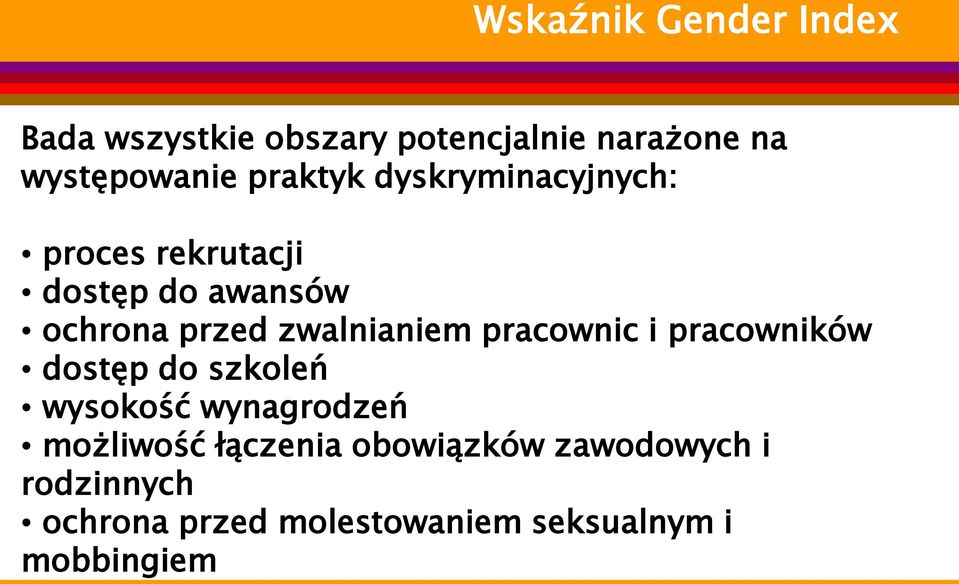 zwalnianiem pracownic i pracowników dostęp do szkoleń wysokość wynagrodzeń możliwość