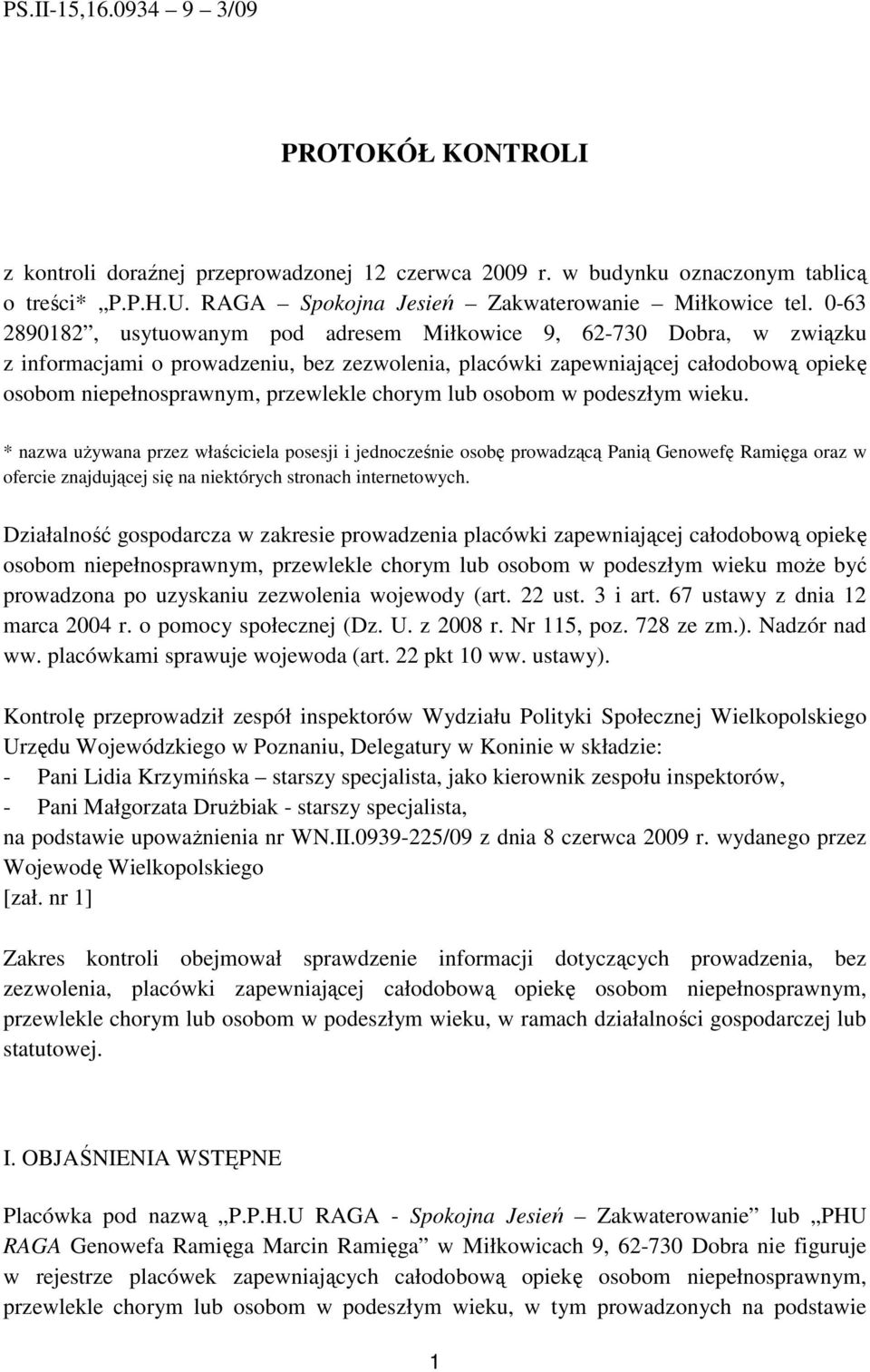 chorym lub osobom w podeszłym wieku.