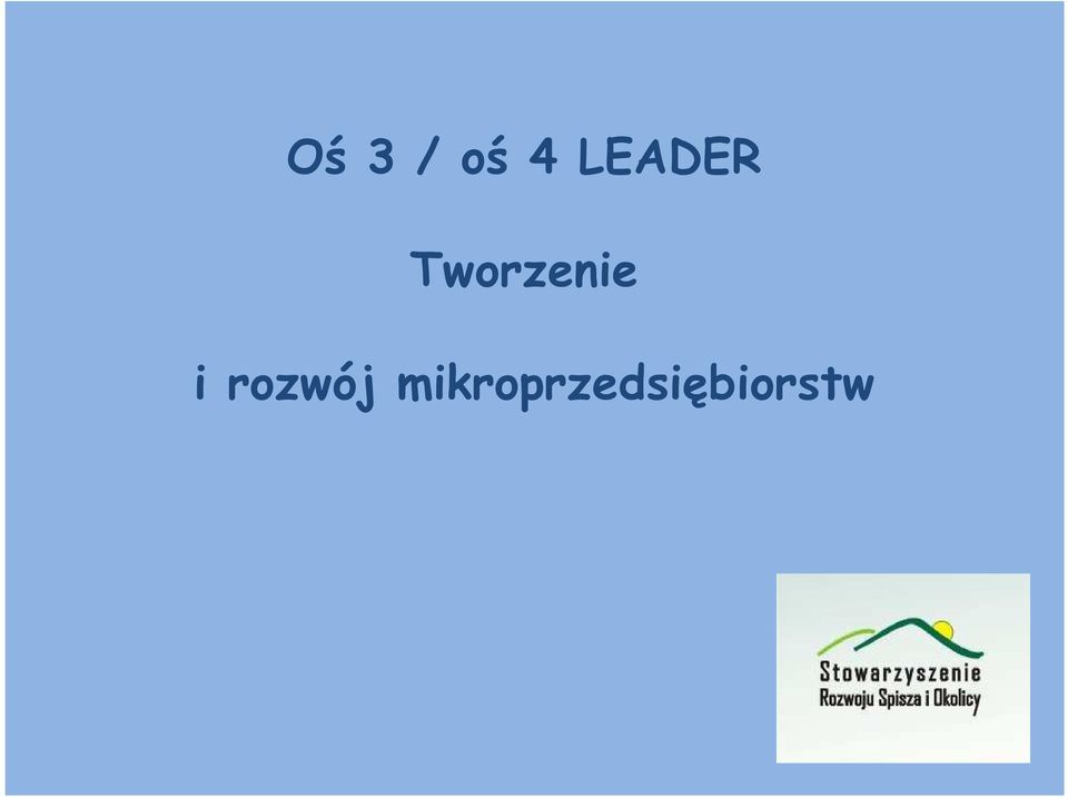 Tworzenie i