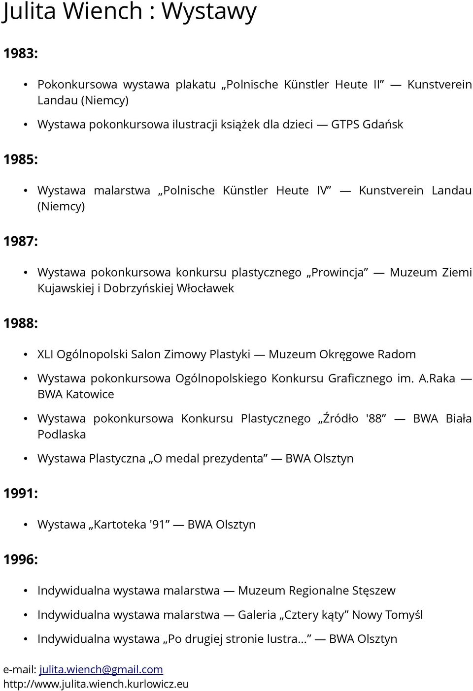 Salon Zimowy Plastyki Muzeum Okręgowe Radom Wystawa pokonkursowa Ogólnopolskiego Konkursu Graficznego im. A.