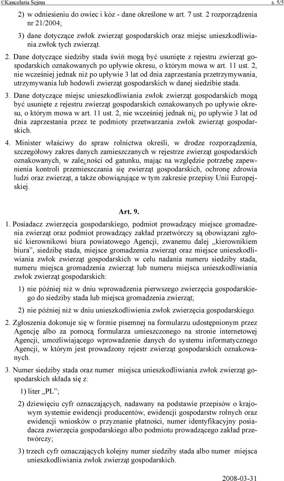 11 ust. 2, nie wcześniej jednak niż po upływie 3 