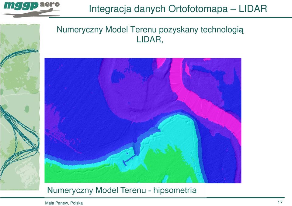 pozyskany technologią LIDAR,