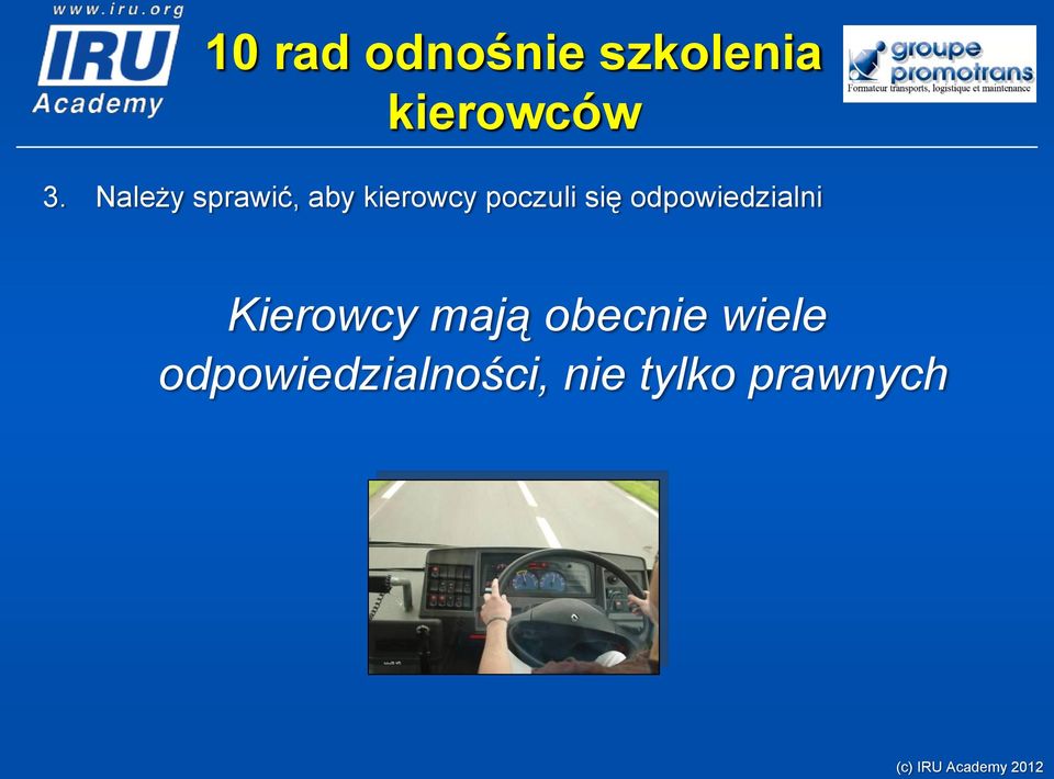 odpowiedzialni Kierowcy mają