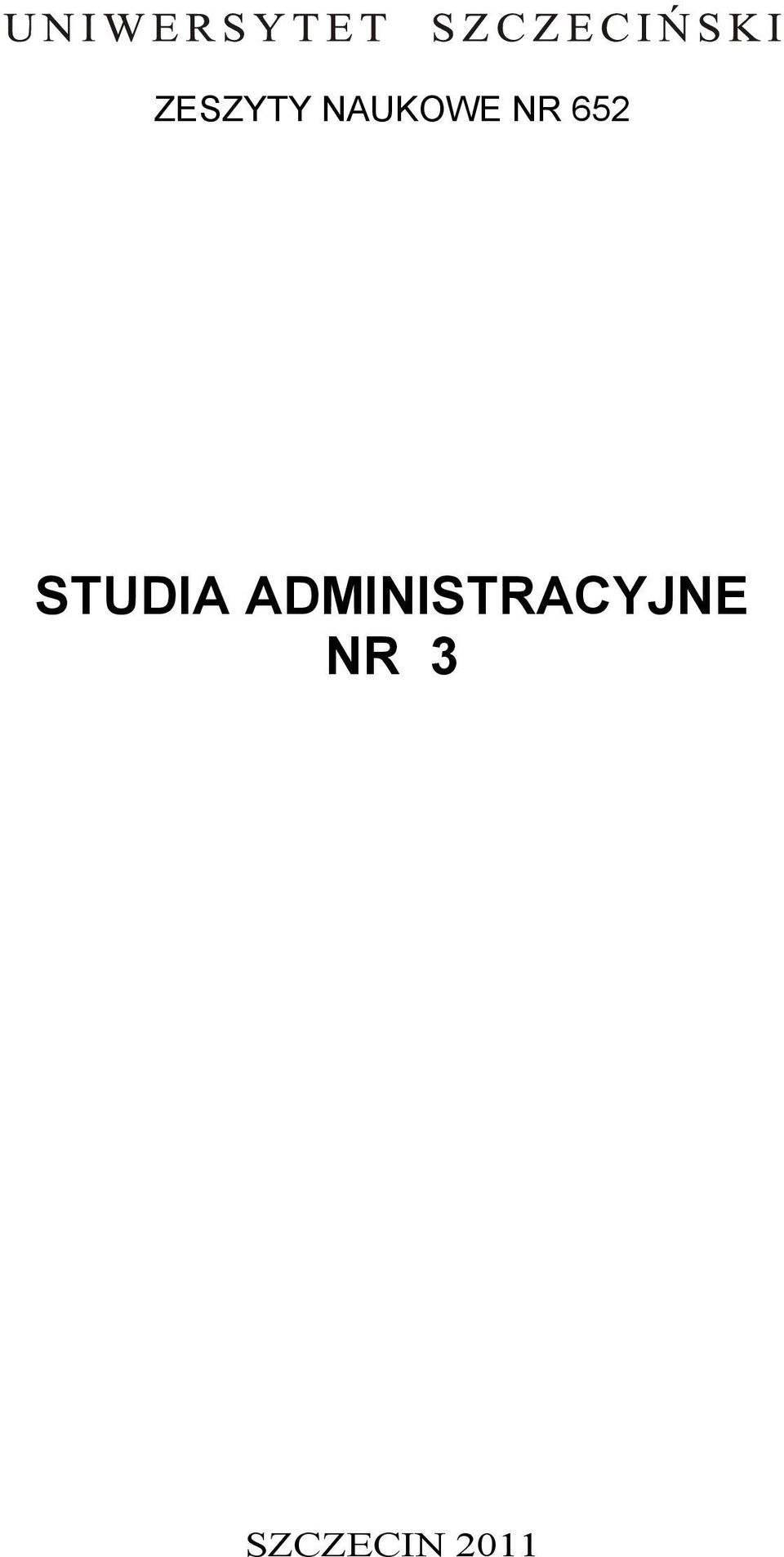ADMINISTRACYJNE