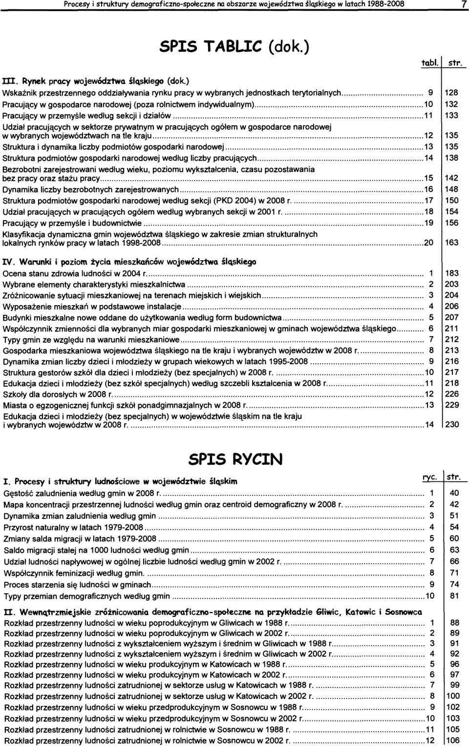 .. 11 Udział pracujących w sektorze prywatnym w pracujących ogółem w gospodarce narodowej w wybranych województwach na tle kraju...12 Struktura i dynamika liczby podmiotów gospodarki narodowej.