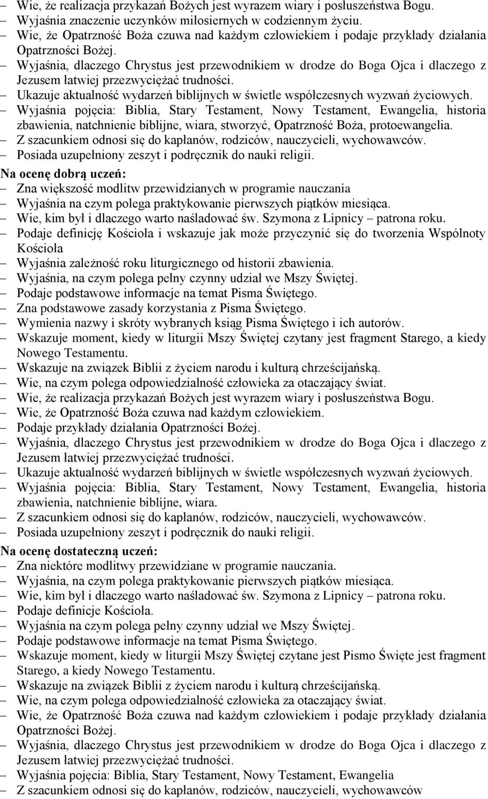 Wyjaśnia, dlaczego Chrystus jest przewodnikiem w drodze do Boga Ojca i dlaczego z Ukazuje aktualność wydarzeń biblijnych w świetle współczesnych wyzwań życiowych.