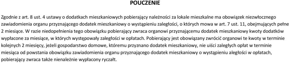 mowa w art. 7 ust. 11, obejmujących pełne 2 miesiące.