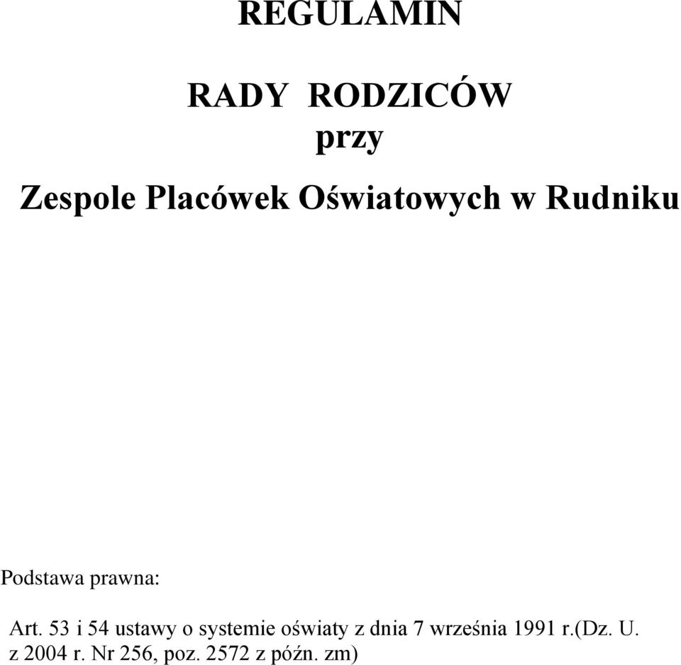 53 i 54 ustawy o systemie oświaty z dnia 7