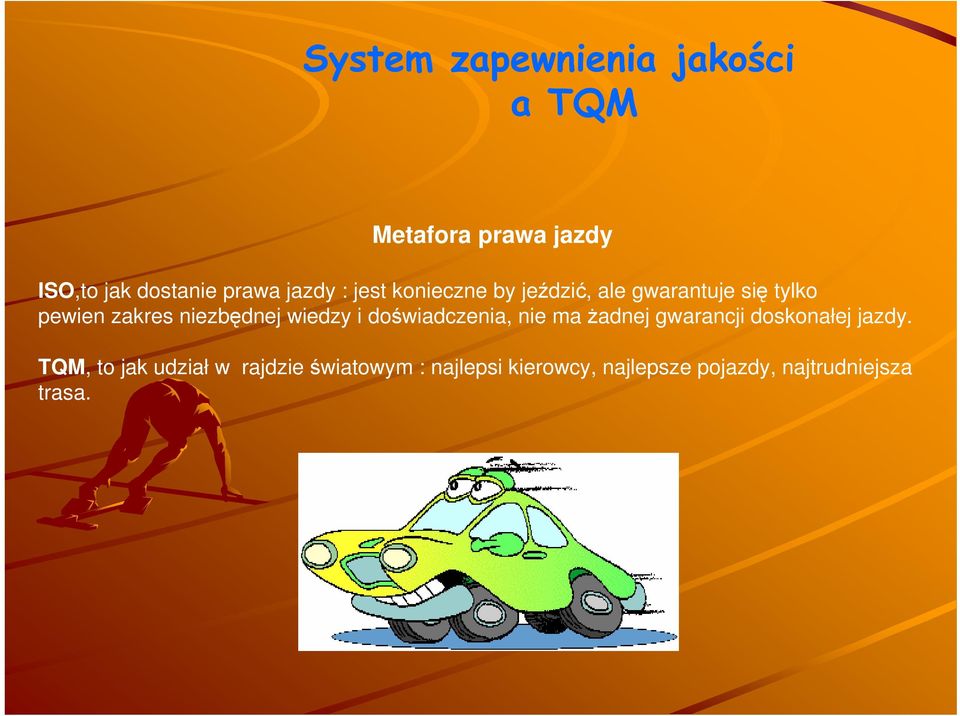 niezbędnej wiedzy i doświadczenia, nie ma żadnej gwarancji doskonałej jazdy.