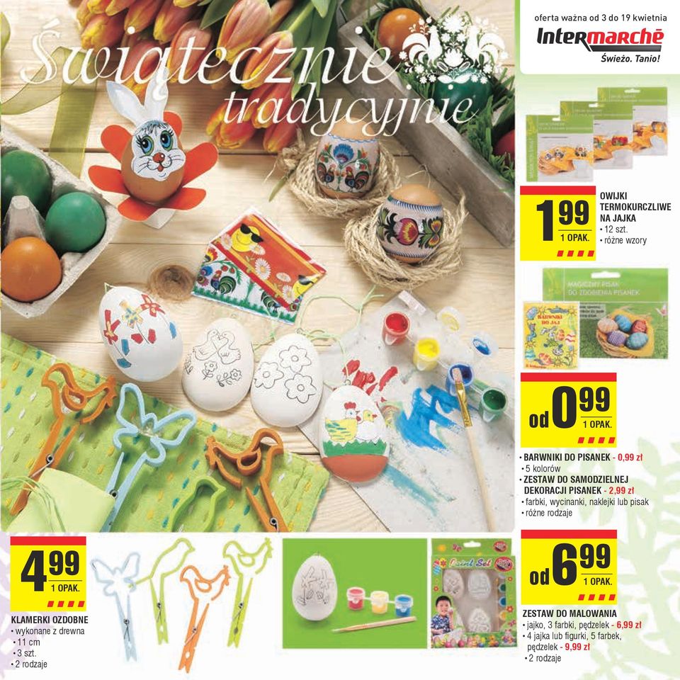 farbki, wycinanki, naklejki lub pisak 4 99 klamerki ozdobne wykonane z drewna 11 cm 3 szt.