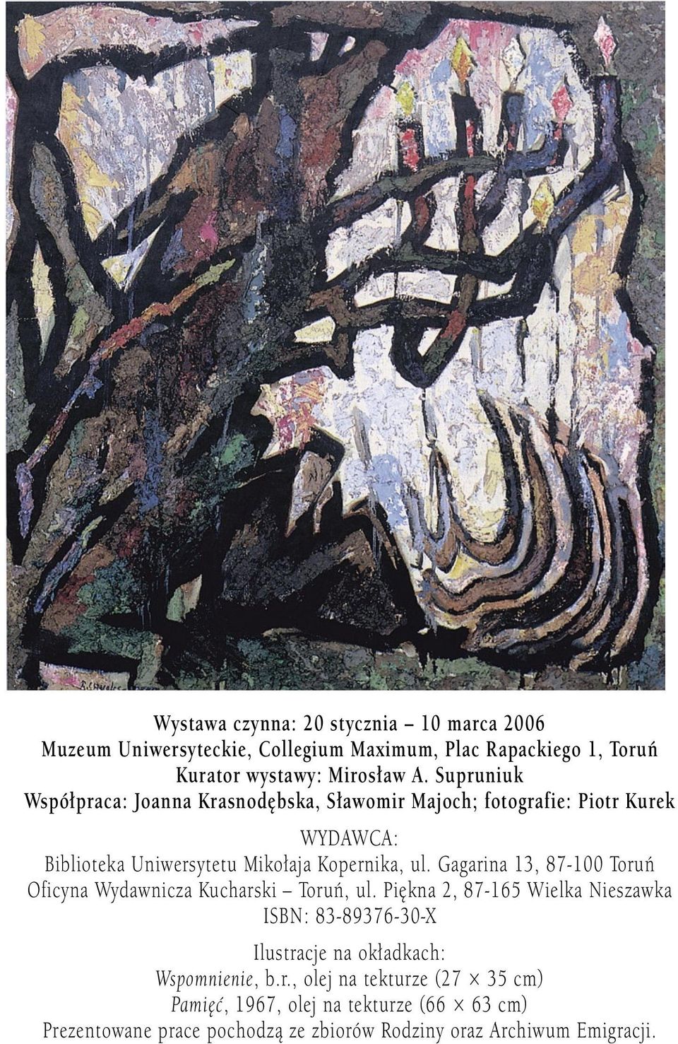 ul. Gagarina 13, 87-100 Toruń Oficyna Wydawnicza Kucharski Toruń, ul.