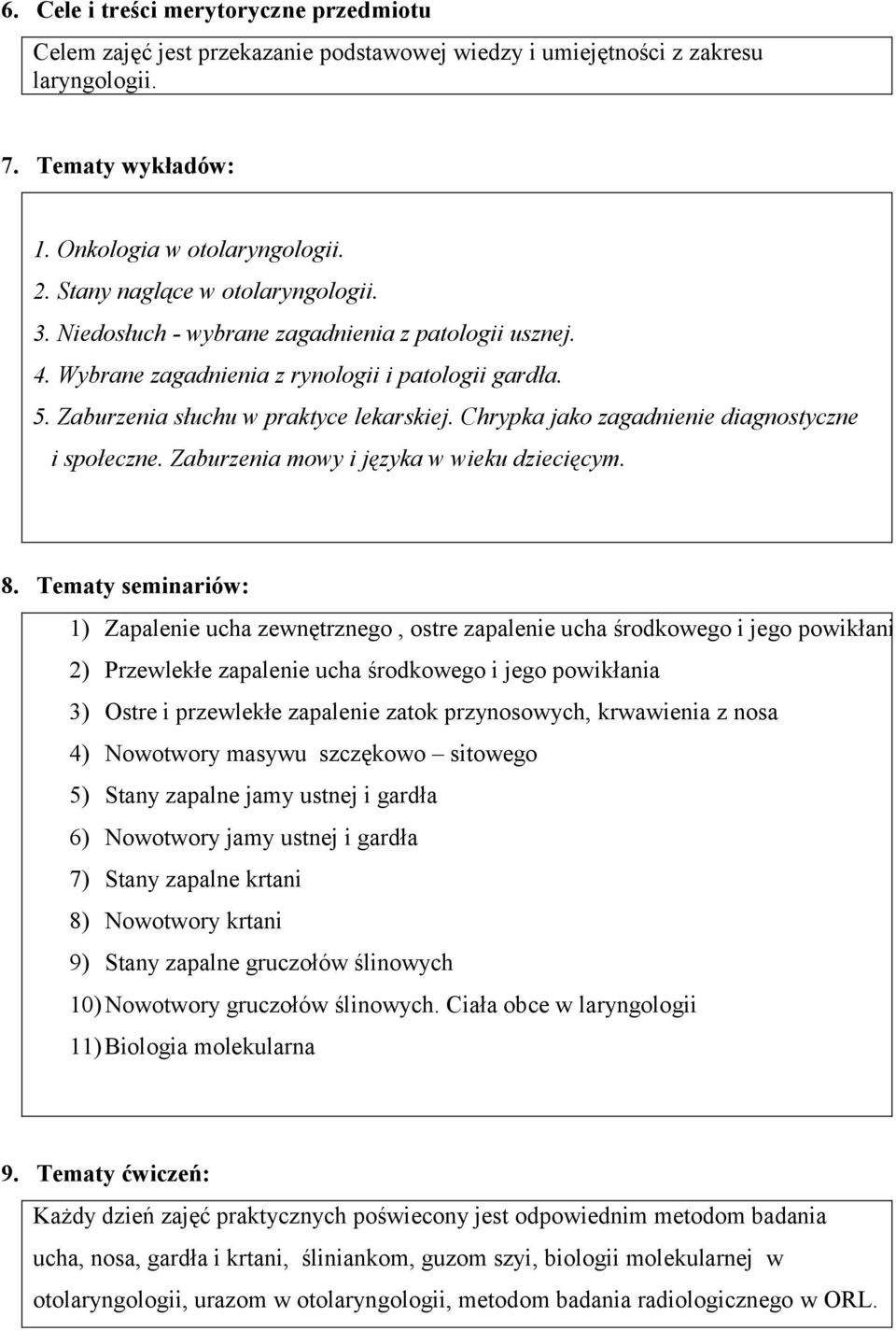 Chrypka jako zagadnienie diagnostyczne i społeczne. Zaburzenia mowy i języka w wieku dziecięcym. 8.