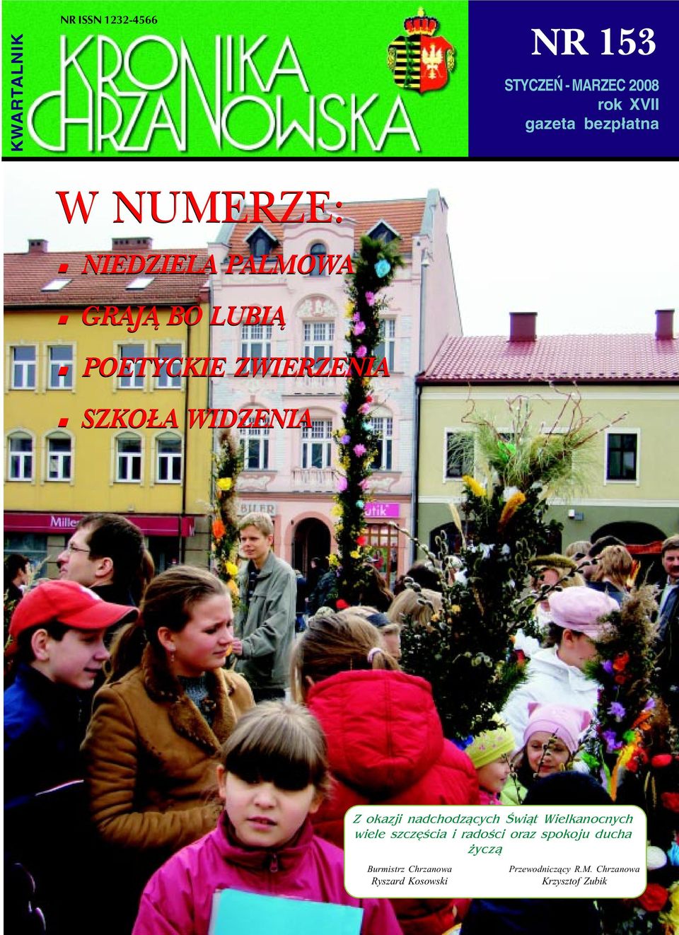 okazji nadchodz¹cych Œwi¹t Wielkanocnych wiele szczêœcia i radoœci oraz spokoju ducha