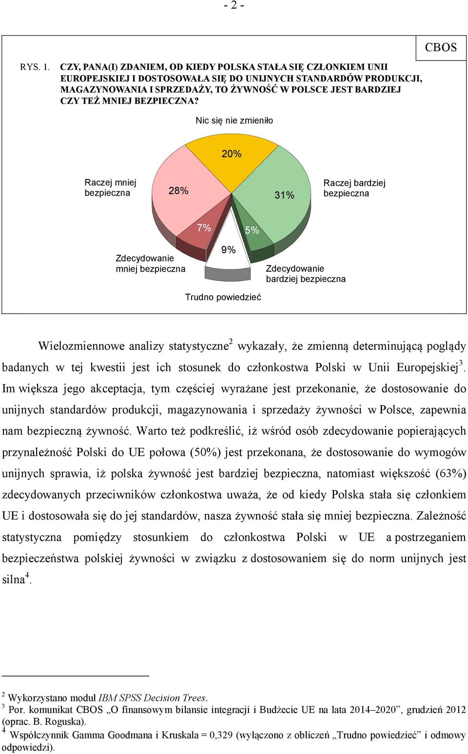MNIEJ BEZPIECZNA?
