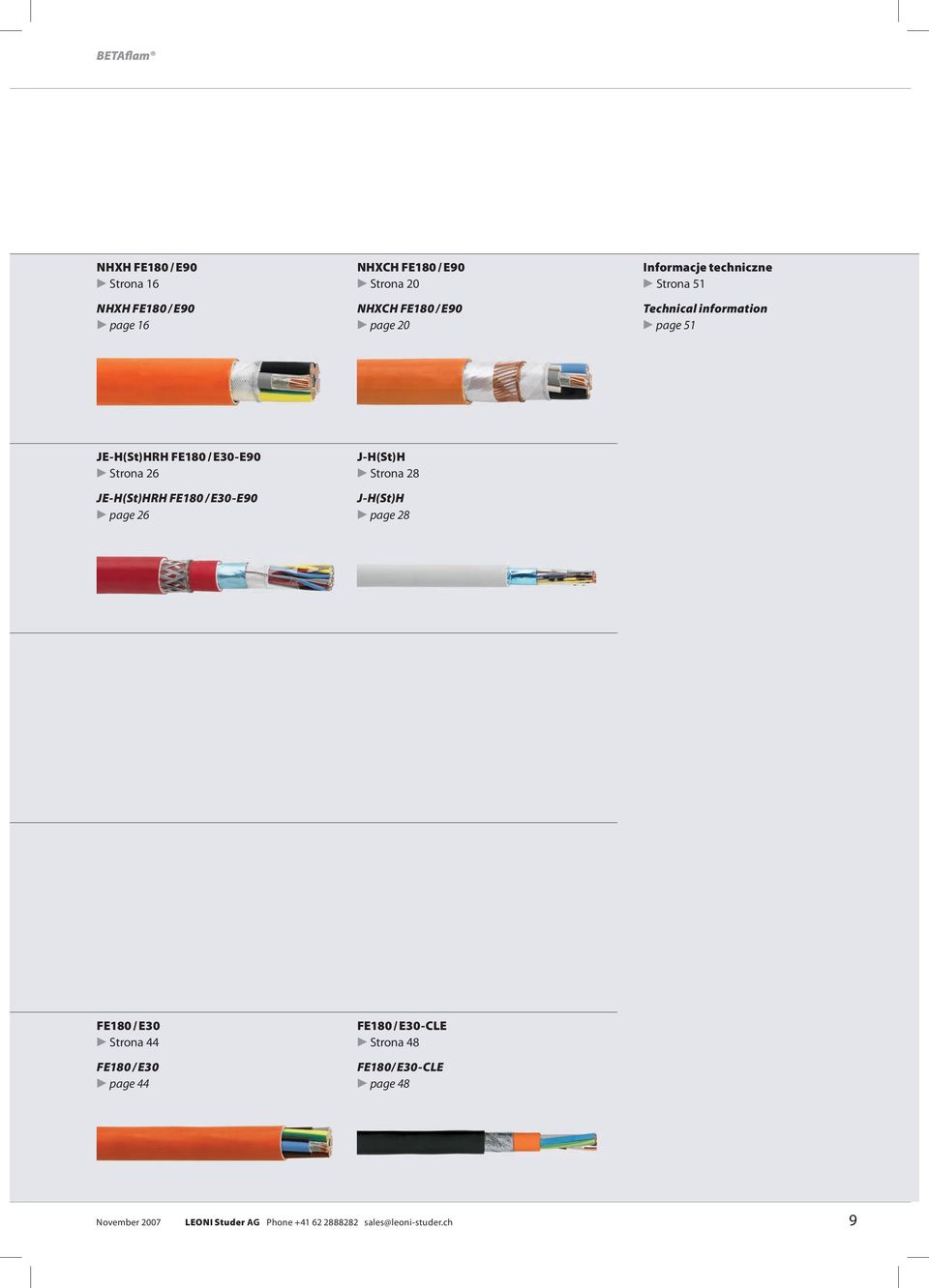 JE-H(St)HRH FE180 / E30-E90 page 26 J-H(St)H Strona 28 J-H(St)H page 28 FE180 / E30 Strona 44 FE180 / E30 page