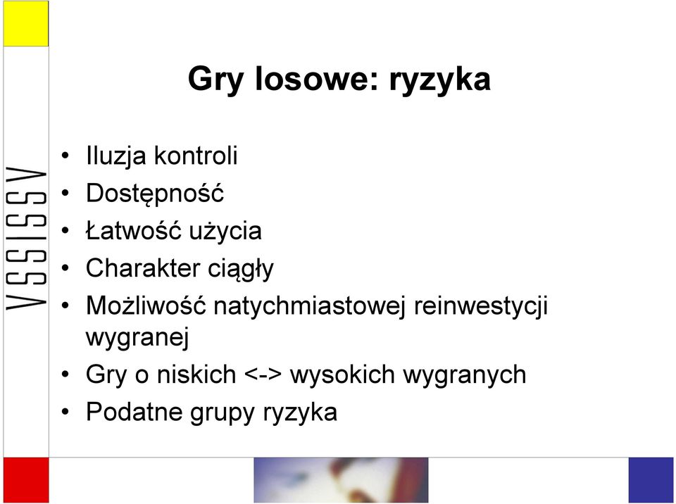 natychmiastowej reinwestycji wygranej Gry o