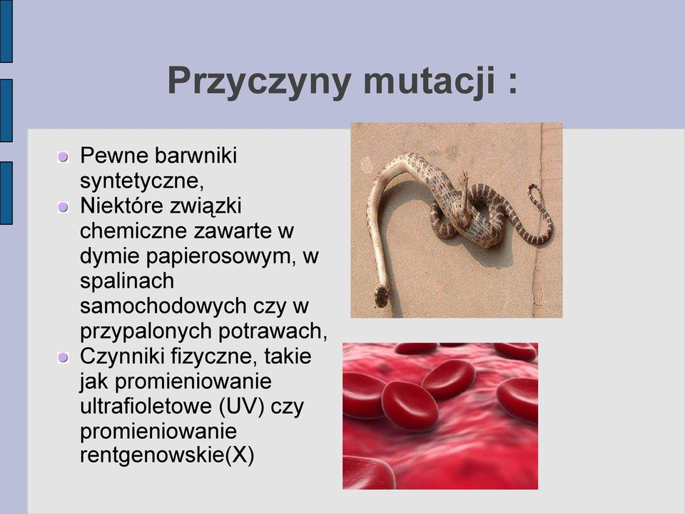 samochodowych czy w przypalonych potrawach, Czynniki fizyczne,