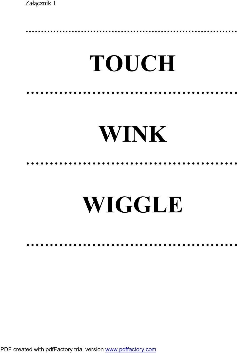 .. WINK.