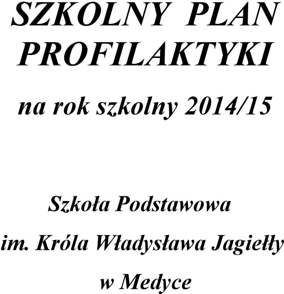Szkoła Podstawowa im.