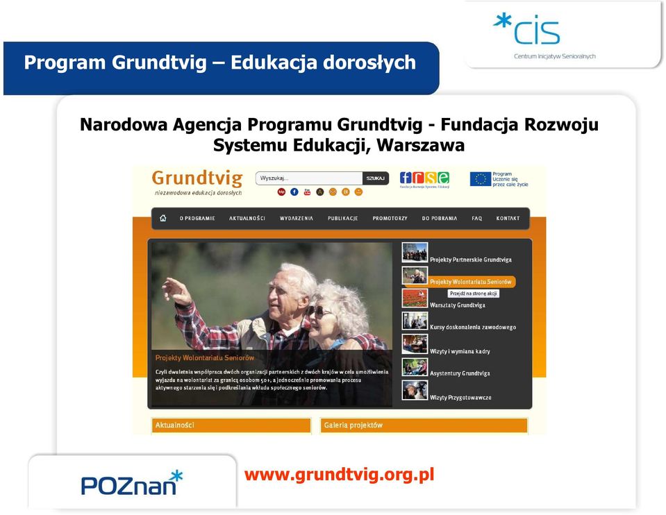 Programu Grundtvig - Fundacja
