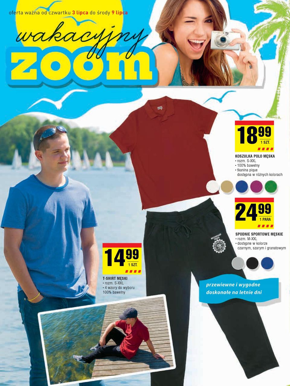 SPODNIE SPORTOWE MĘSKIE rozm.