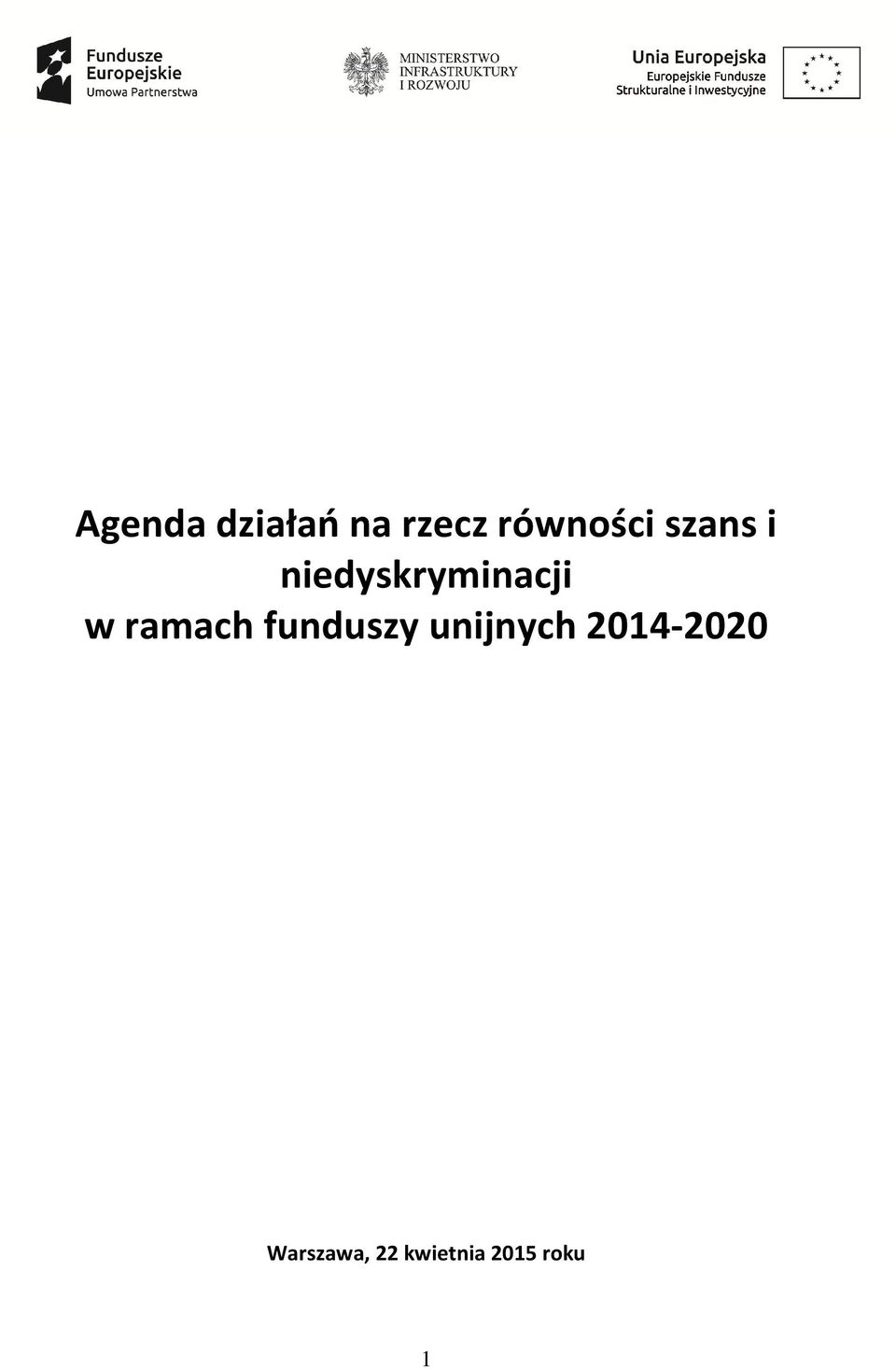 niedyskryminacji w ramach