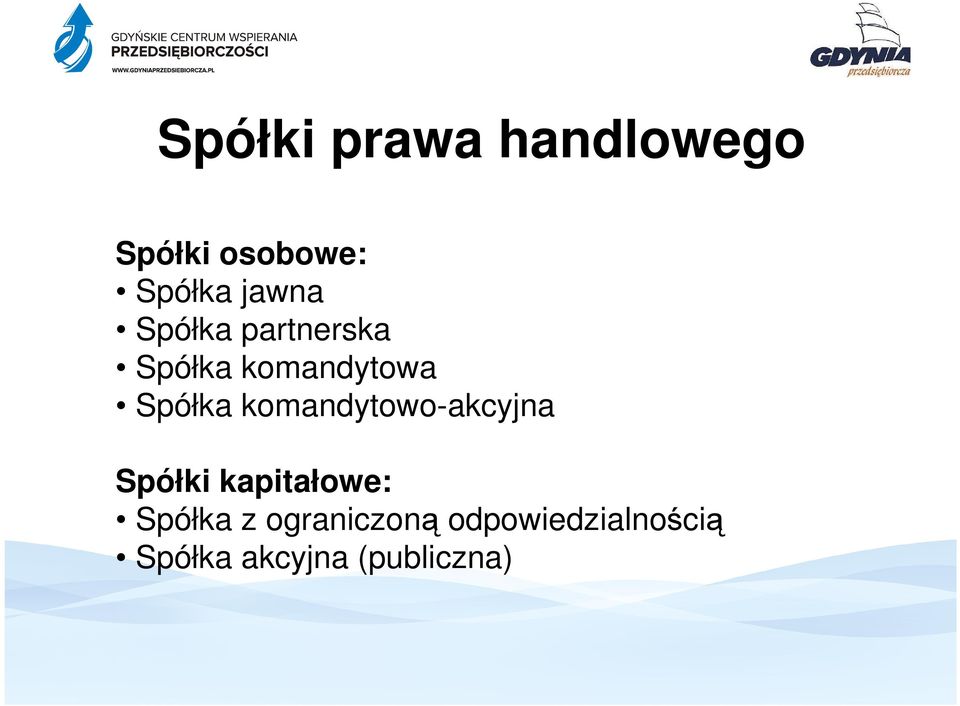 komandytowo-akcyjna Spółki kapitałowe: Spółka z