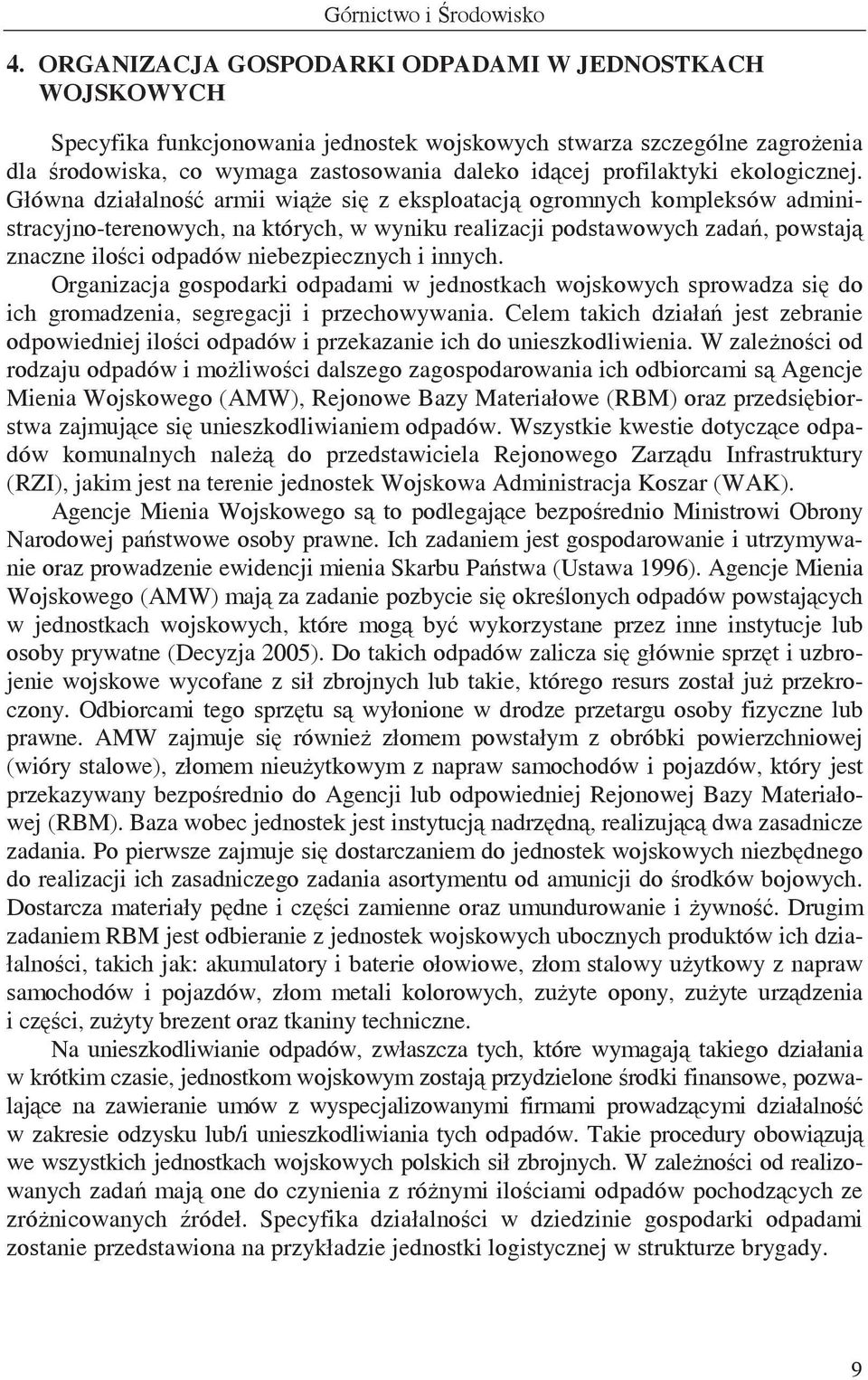 ekologicznej.
