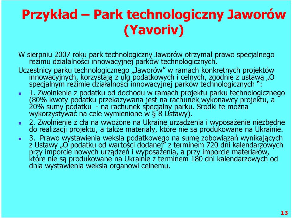 technologicznych : 1.