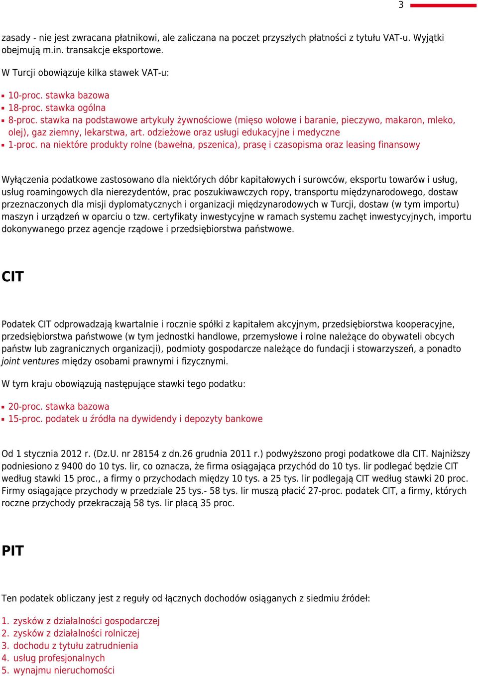 odzieżowe oraz usługi edukacyjne i medyczne 1-proc.