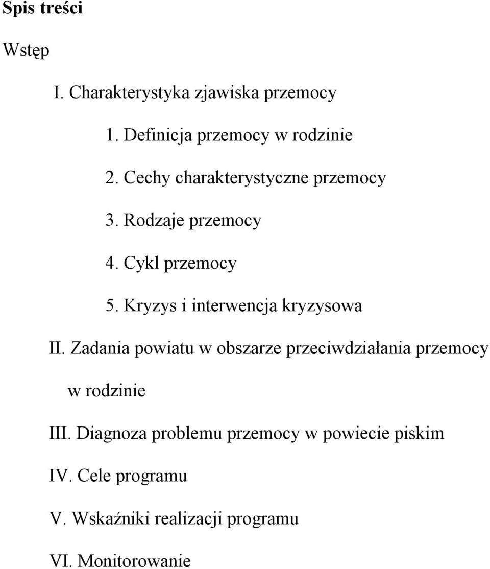 Kryzys i interwencja kryzysowa II.