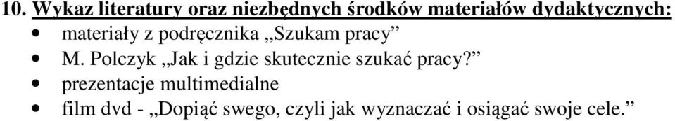 Polczyk Jak i gdzie skutecznie szukać pracy?