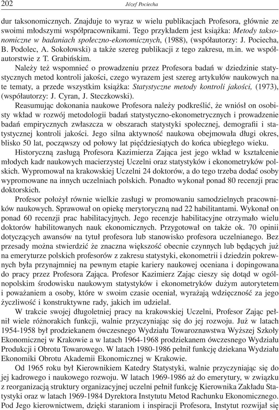 we współautorstwie z T. Grabińskim.