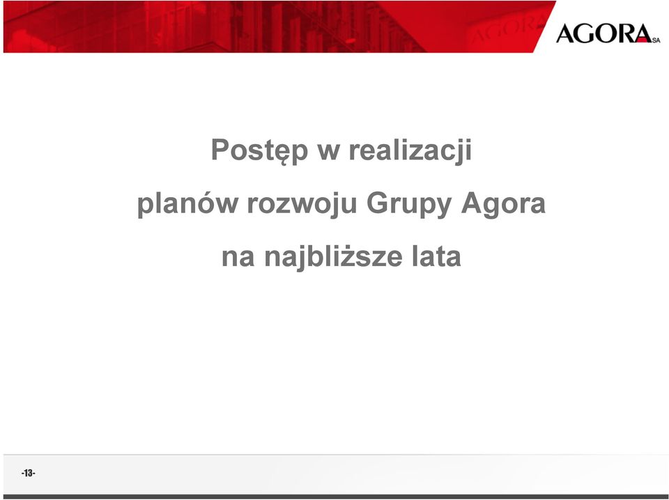 rozwoju Grupy