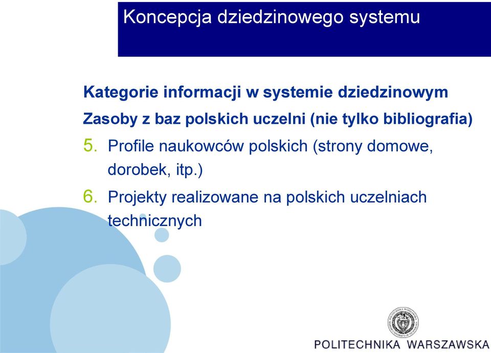 bibliografia) 5.