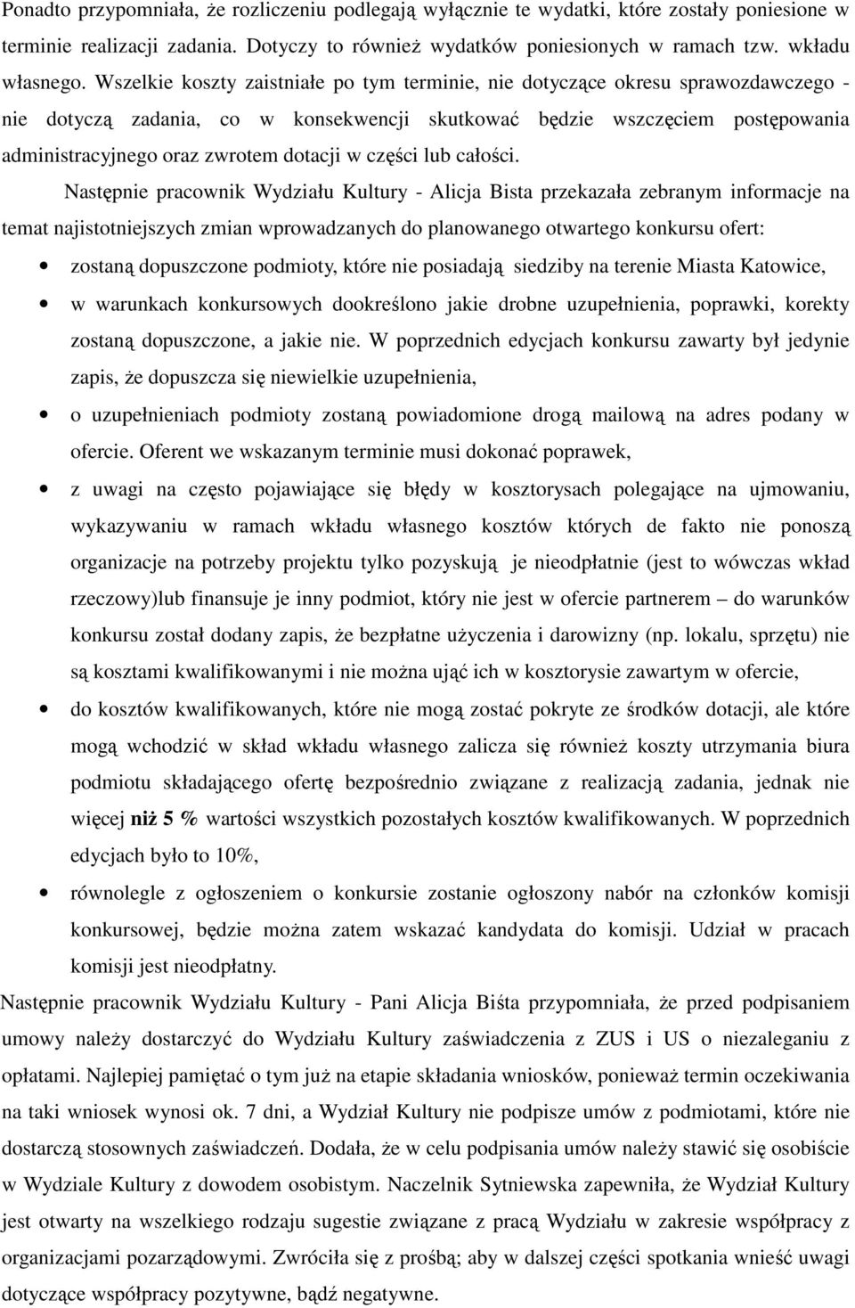 dotacji w części lub całości.