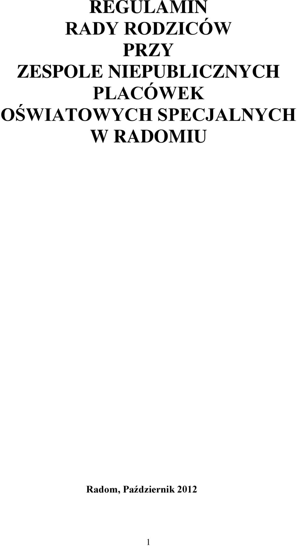PLACÓWEK OŚWIATOWYCH