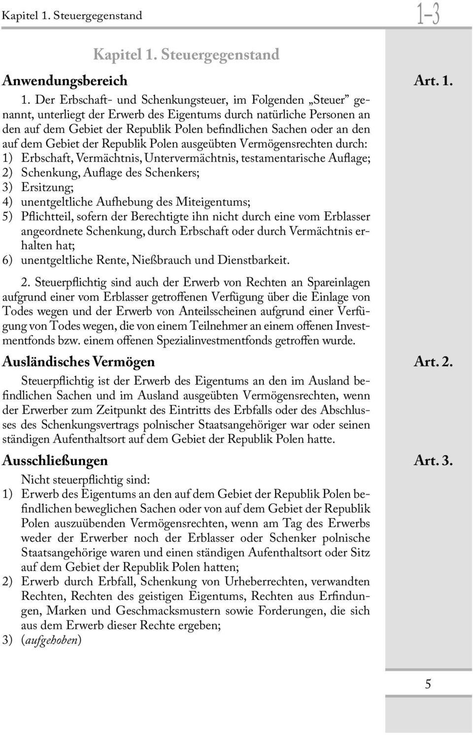 3  Steuergegenstand Anwendungsbereich Art. 1.