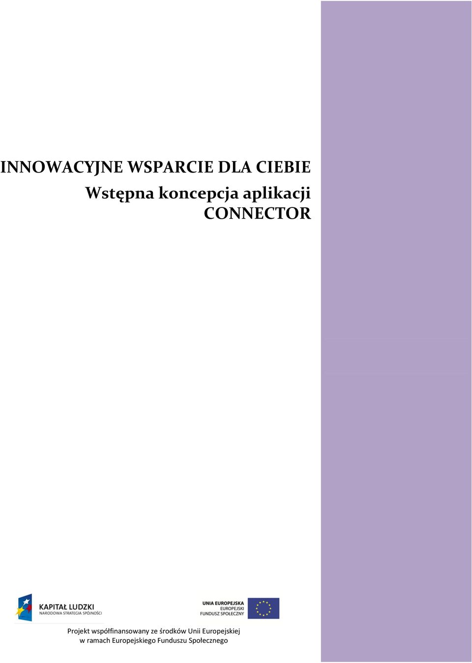 współfinansowany ze środków Unii
