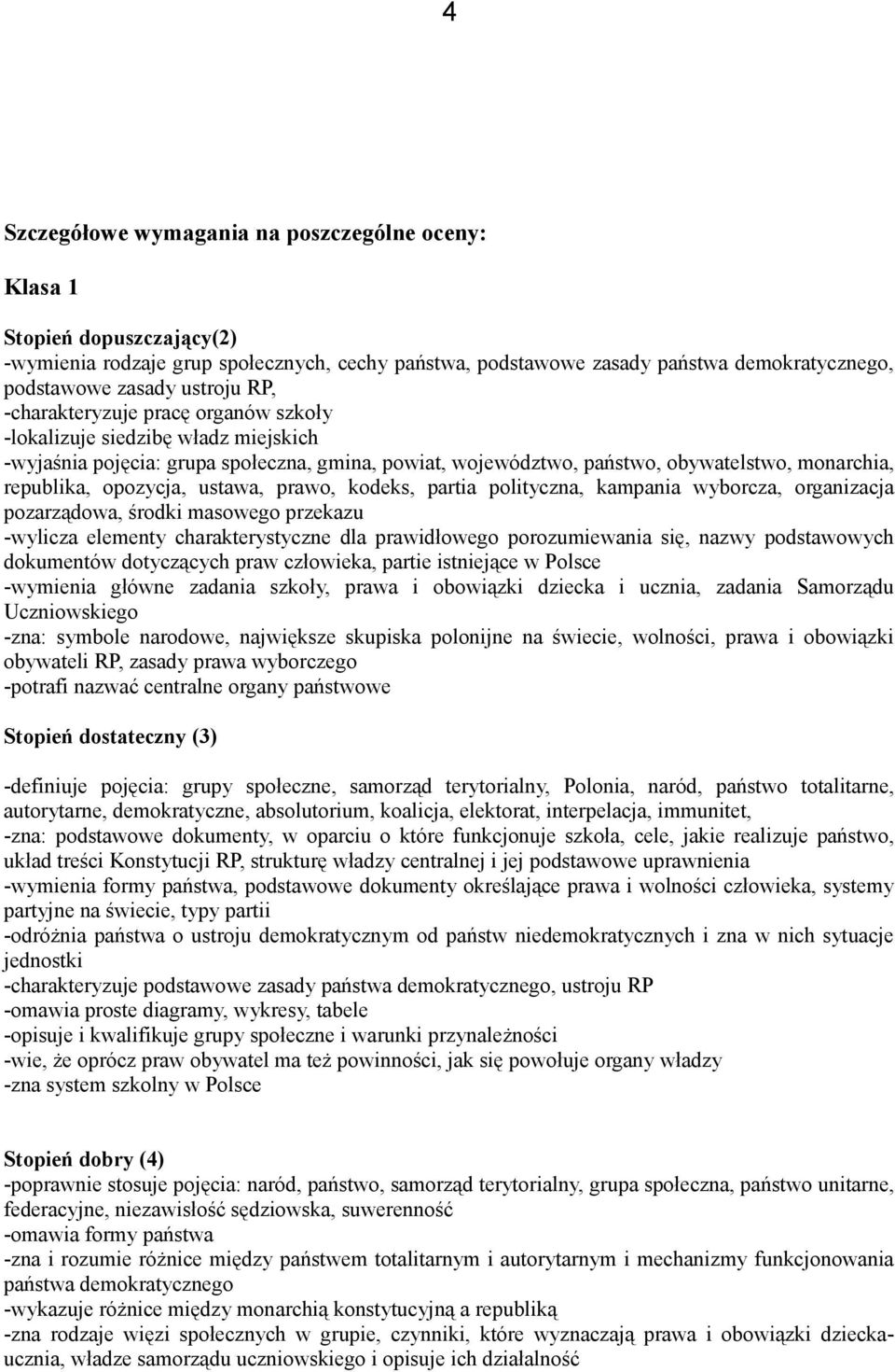 ustawa, prawo, kodeks, partia polityczna, kampania wyborcza, organizacja pozarządowa, środki masowego przekazu -wylicza elementy charakterystyczne dla prawidłowego porozumiewania się, nazwy