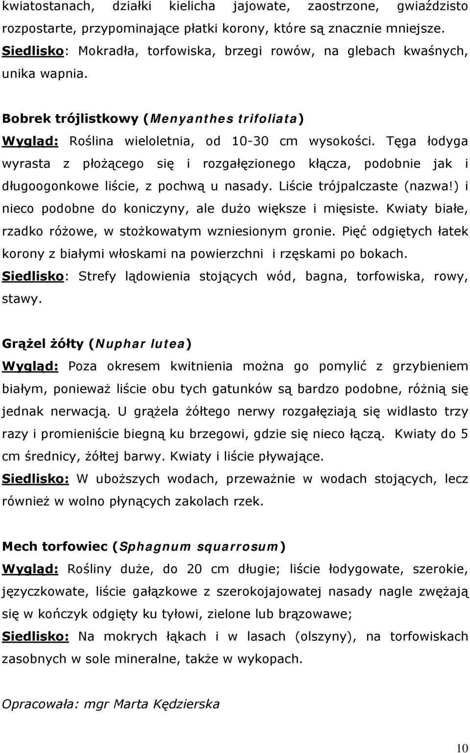 Tęga łodyga wyrasta z płożącego się i rozgałęzionego kłącza, podobnie jak i długoogonkowe liście, z pochwą u nasady. Liście trójpalczaste (nazwa!