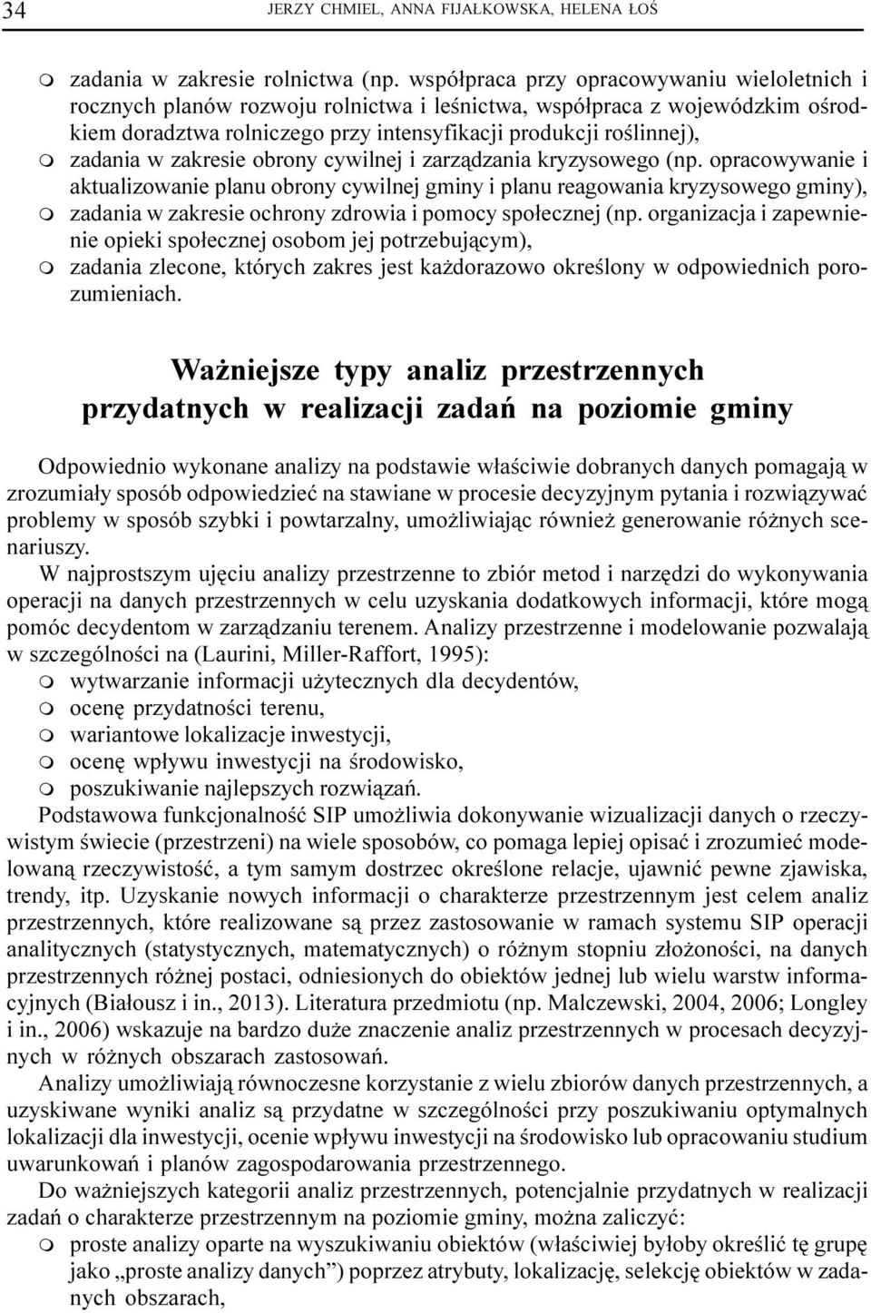zakresie obrony cywilnej i zarz¹dzania kryzysowego (np.