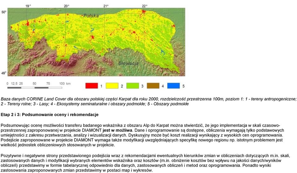 stwierdzić, że jego implementacja w skali czasowoprzestrzennej zaproponowanej w projekcie DIAMONT jest w możliwa.