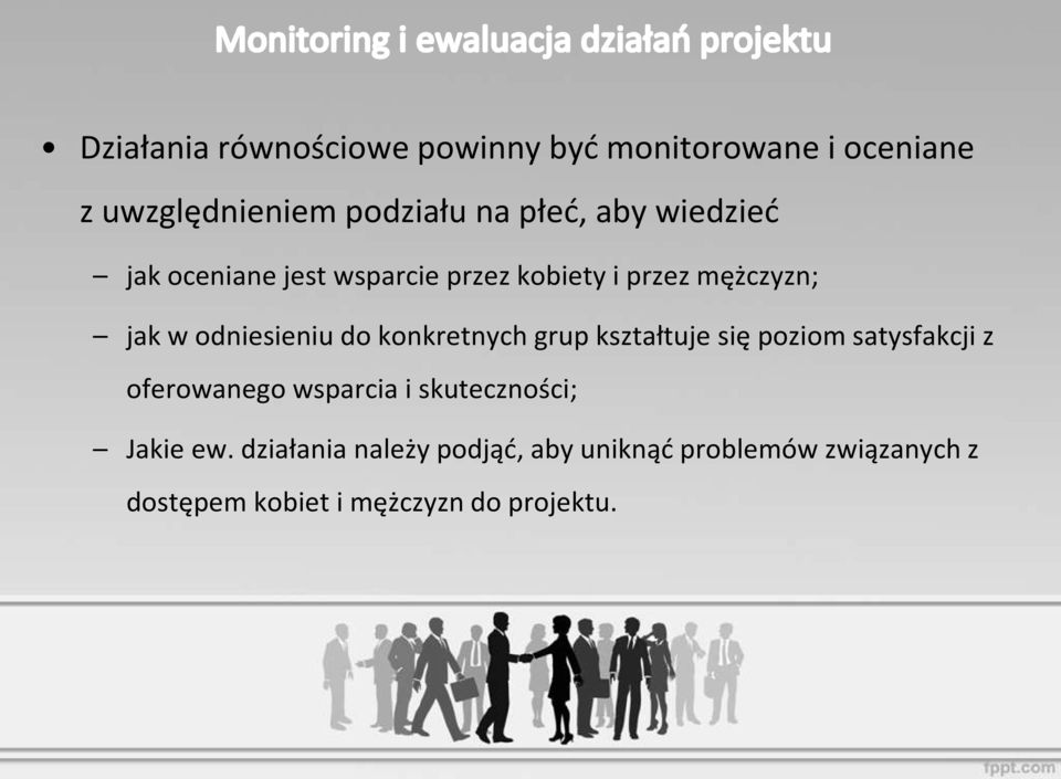 konkretnych grup kształtuje się poziom satysfakcji z oferowanego wsparcia i skuteczności; Jakie