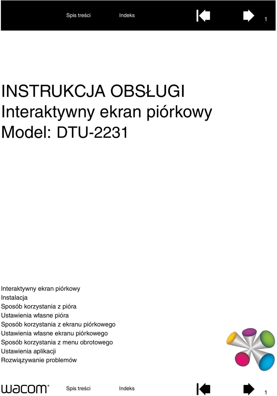 Sposób korzystania z ekranu piórkowego Ustawienia własne ekranu piórkowego