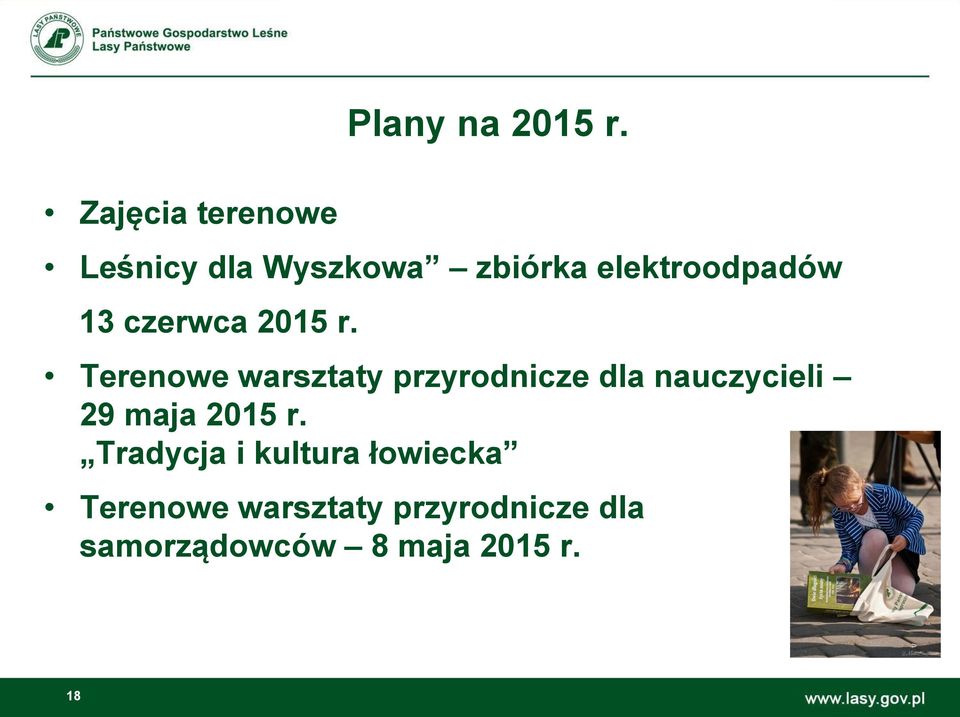 Terenowe warsztaty przyrodnicze dla nauczycieli 29 maja 2015 r.