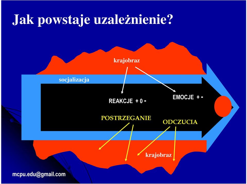 - EMOCJE + - pierwszy kontakt z