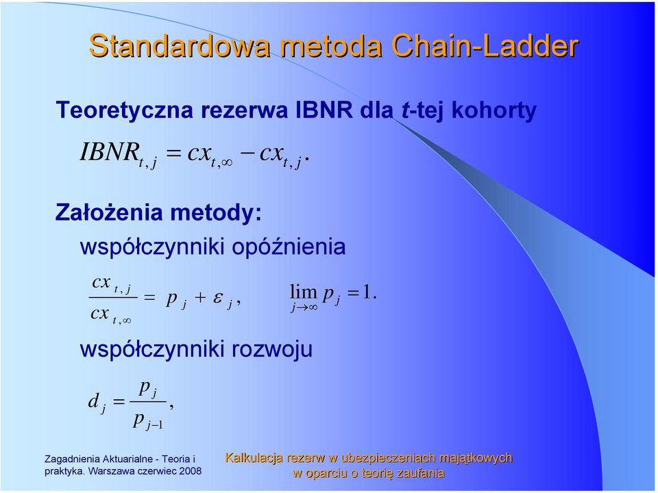 t, t, + ε,. lim 1. wsółczynniki rozwou d 1, raktyka.